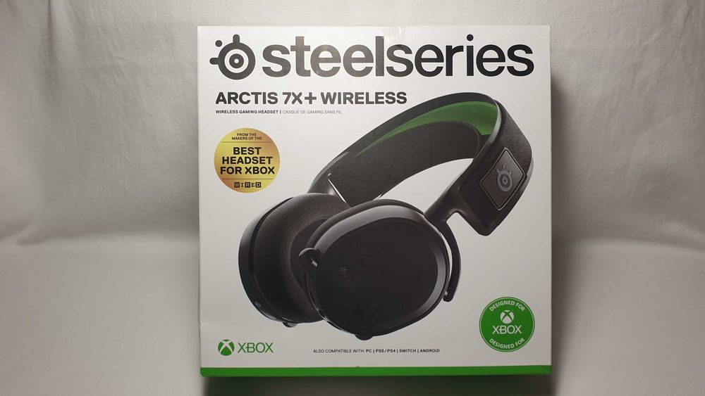 Słuchawki bezprzewodowe Steelseries Arctis 7X+ JAK NOWE.
