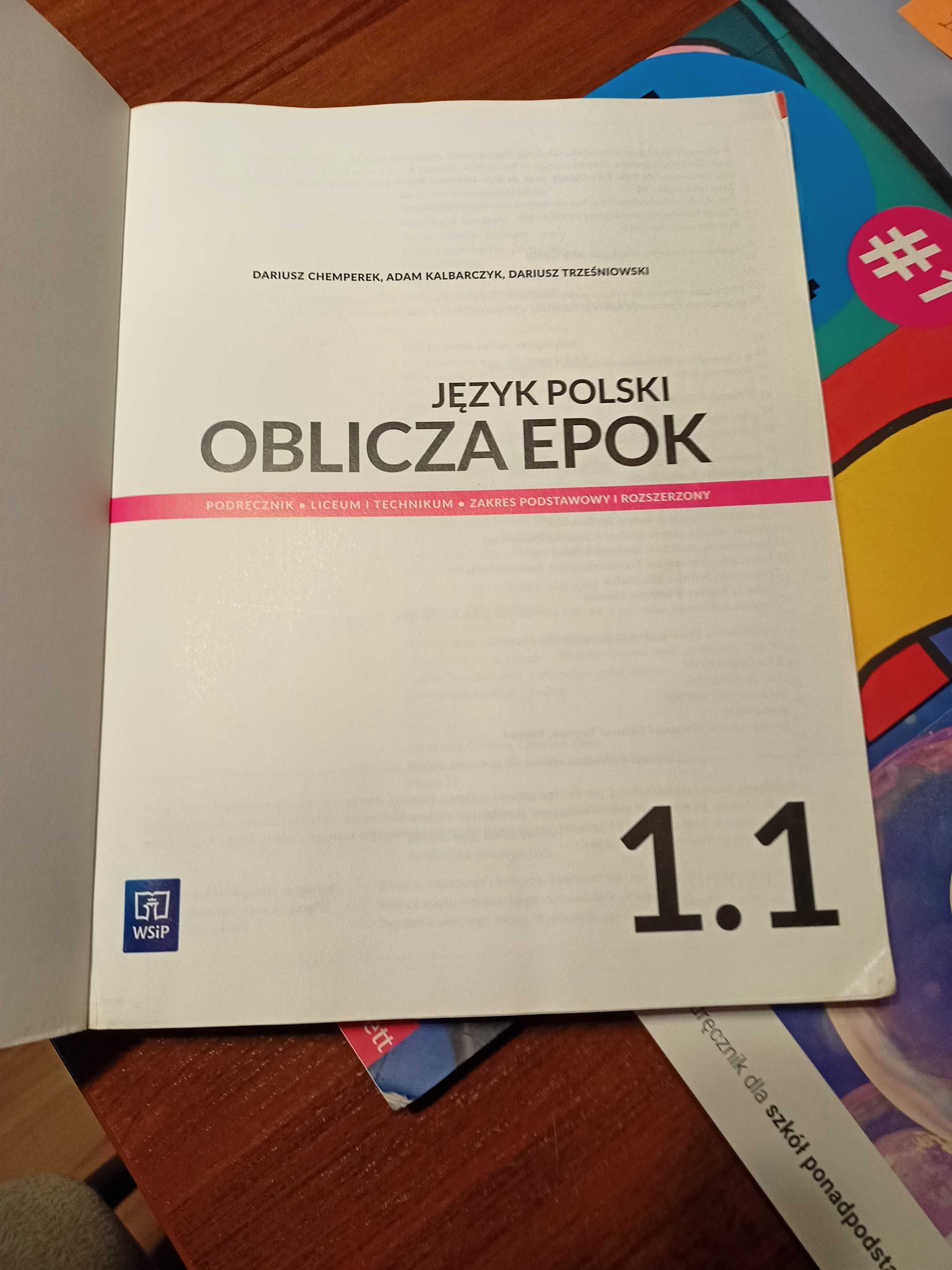 Podręcznik J polski Oblicza Epok 1.1