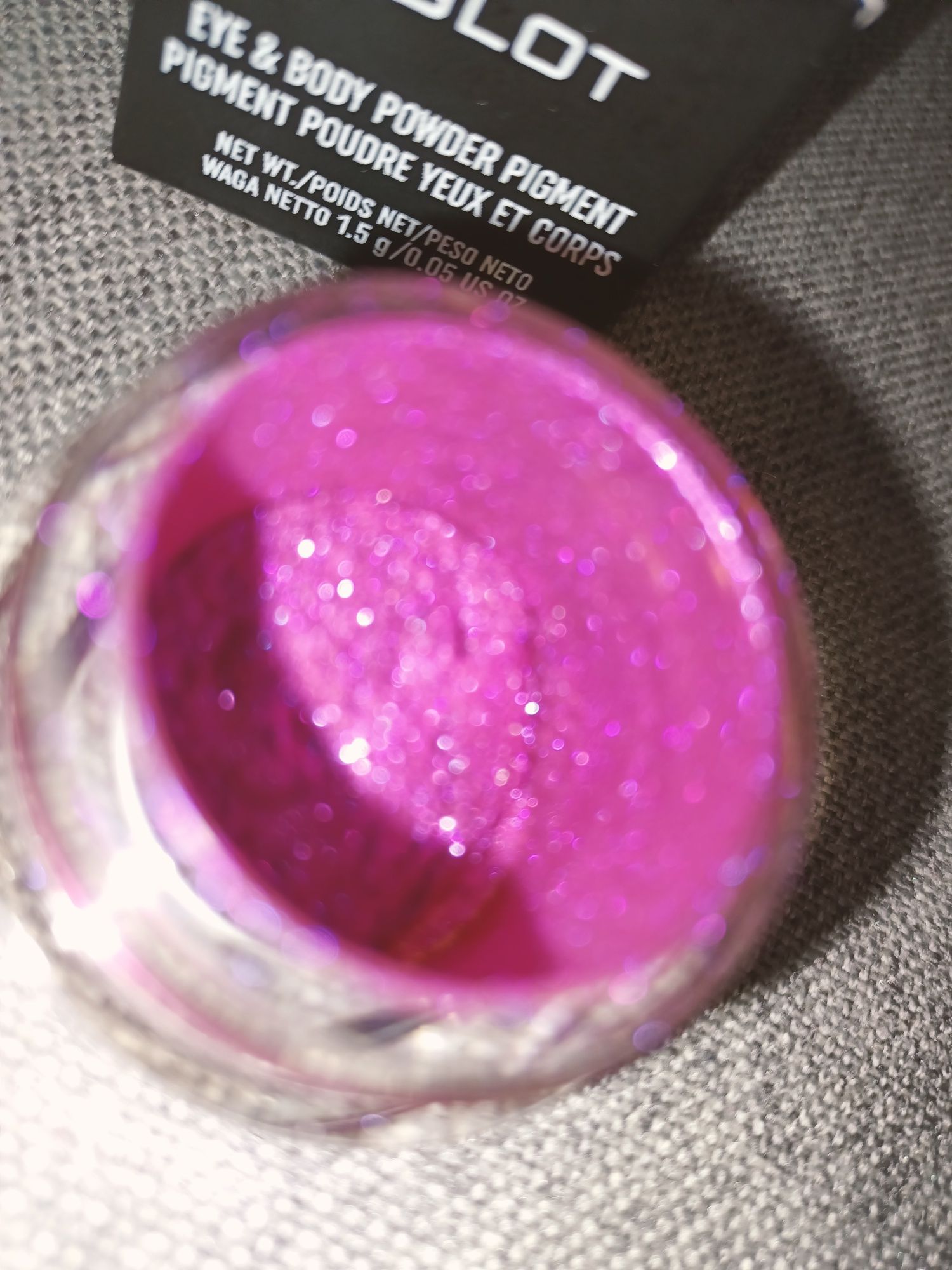 Inglot pigment do oczu i ciała 404 fiolet