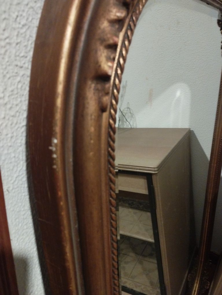 Vendo espelho dourado 1.50×93