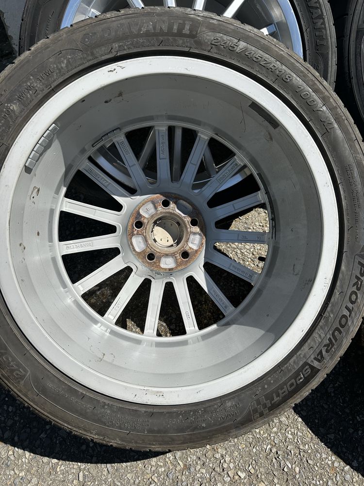 Audi S2, S3, S4 5x112 ET47 koła z oponami