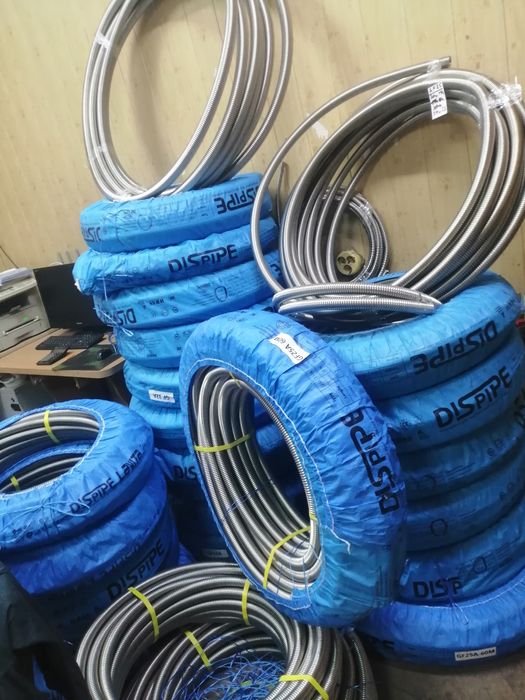 Гофра нержавейка для отвода выхлопных газов генераторов