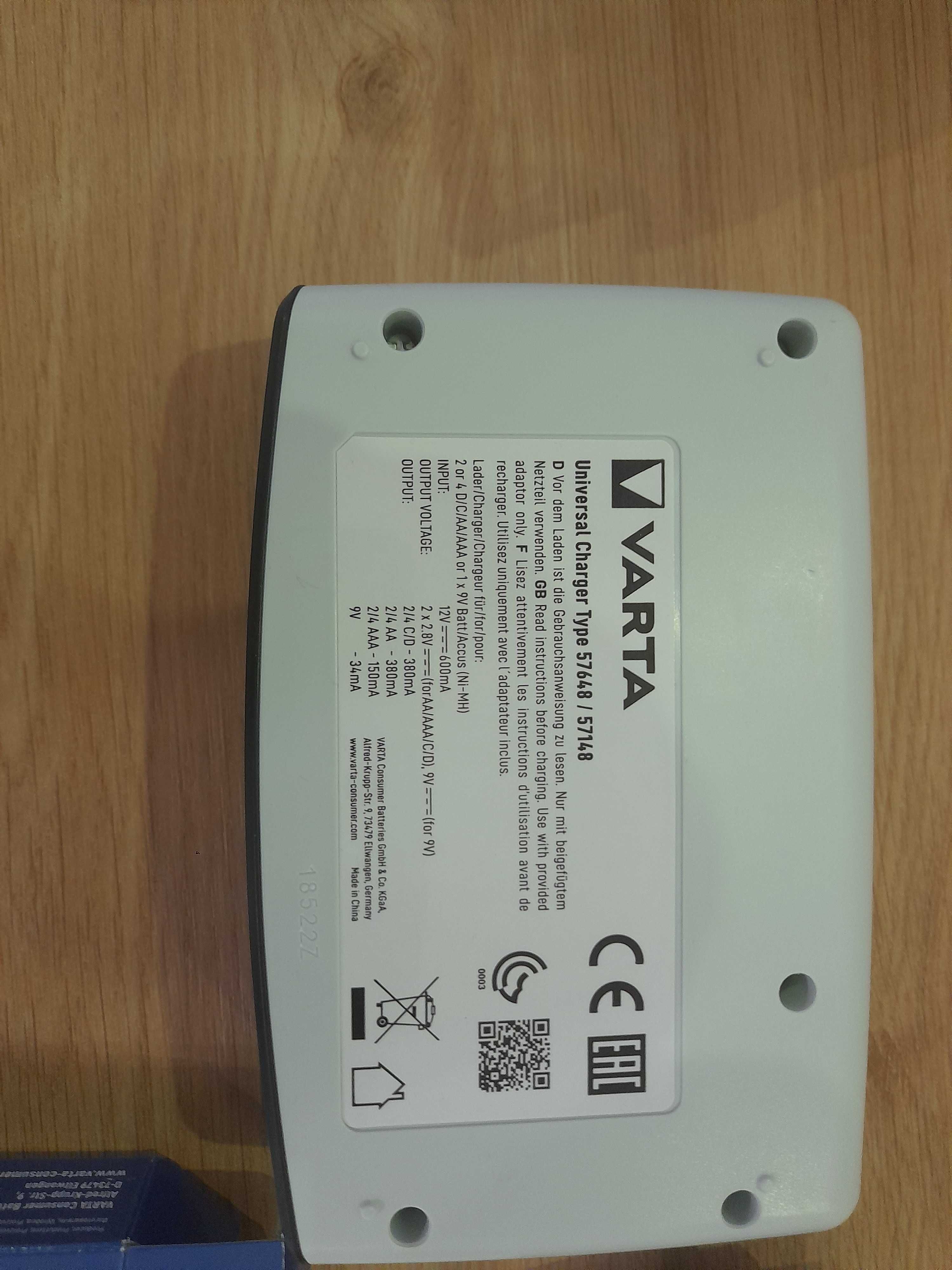 Ładowarka VARTA Universal Charger do akumulatorów AA,AAA,C,D,9V