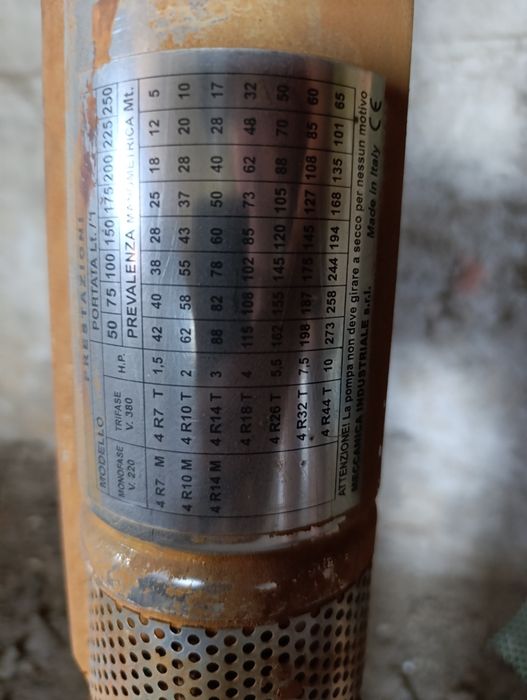 Sprzedam dwie pompy głębinowe