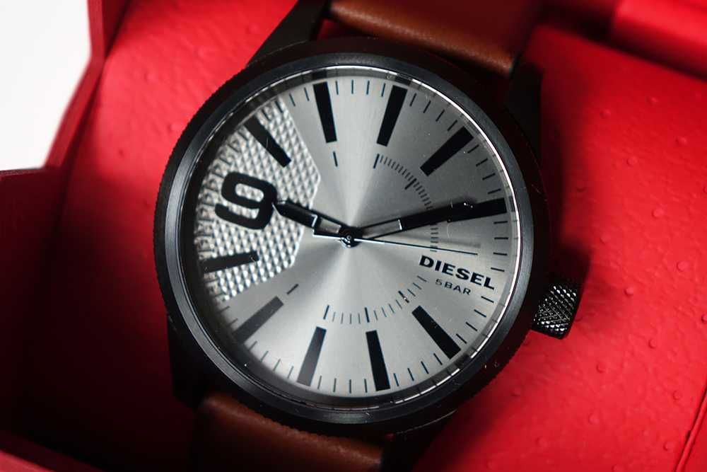 Часы мужские годинник чоловічий Diesel DZ1764 Кварц Кожа Шкіра