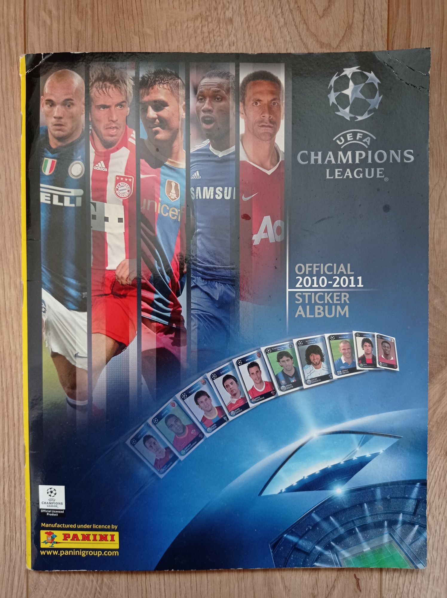 Album z naklejkami Panini UEFA Champions League 2010/2011