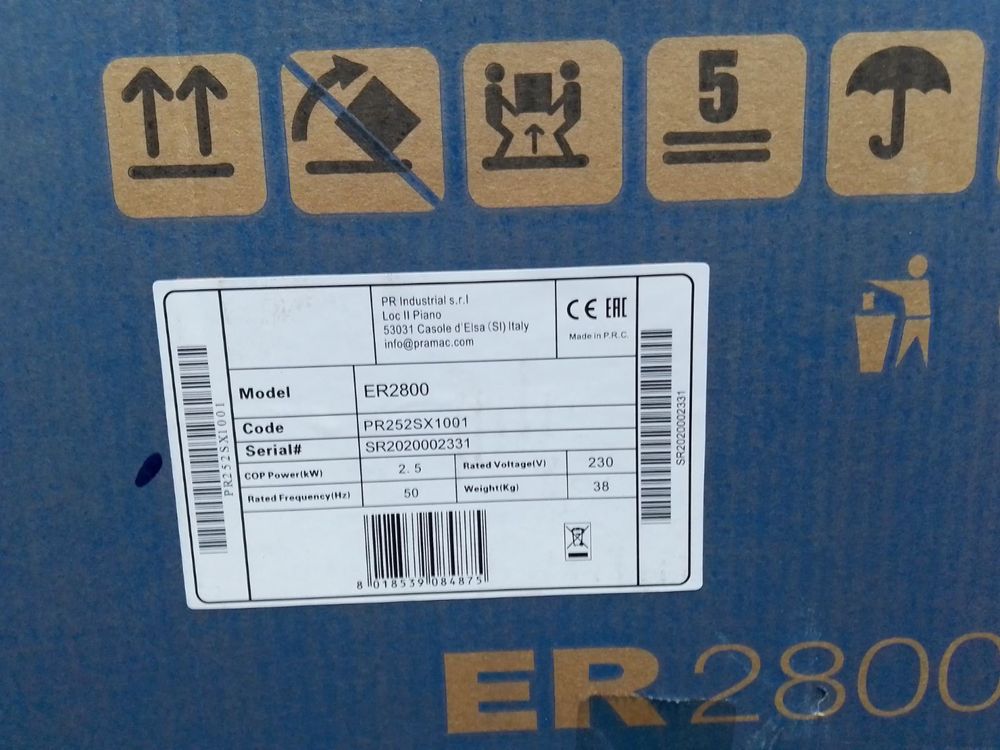 Итальянский генератор Pramac ER2800 AVR Italy 2.8 KBT