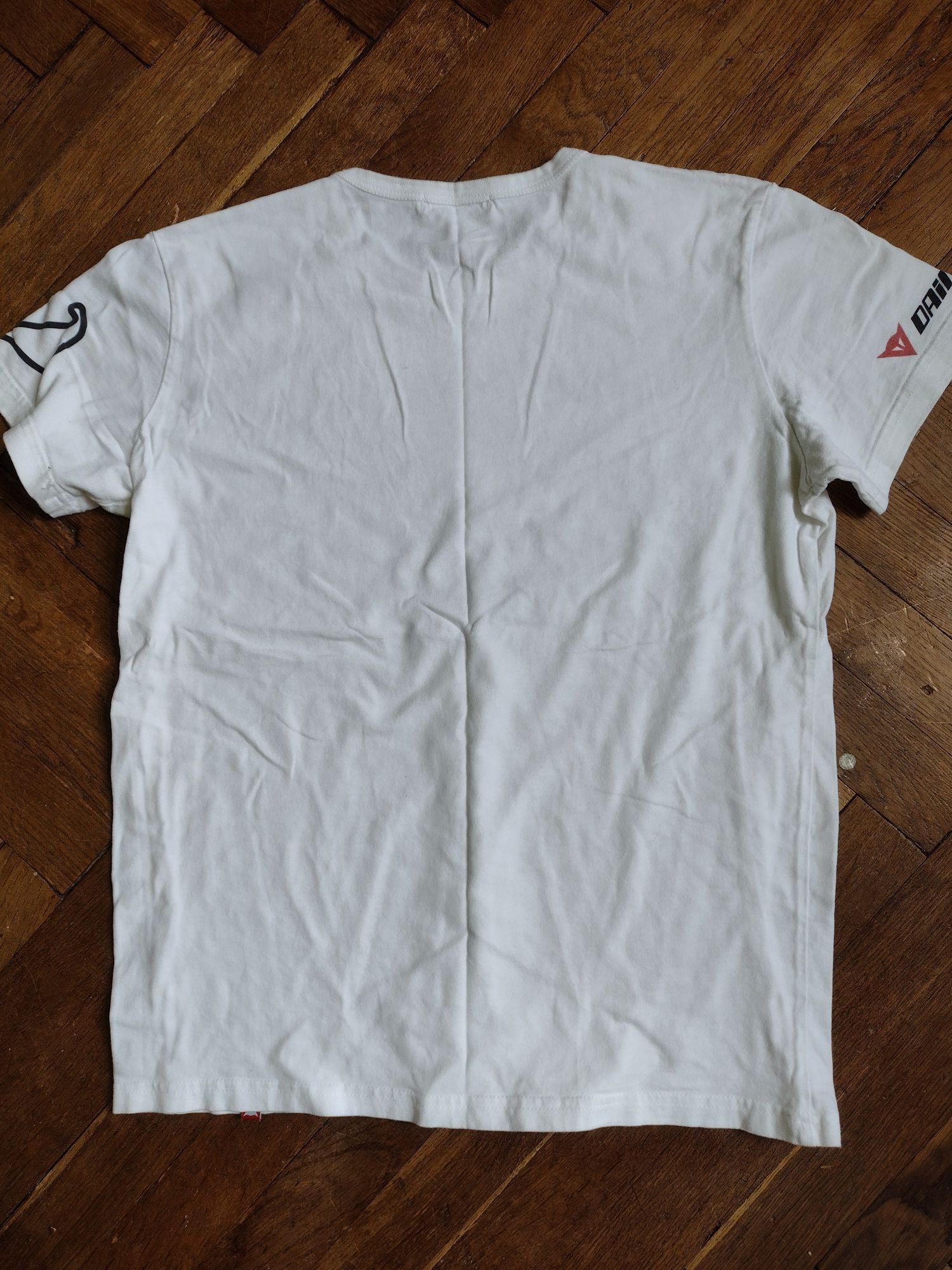 T-shirt koszulka Dainese R.M silver stone circuit uk