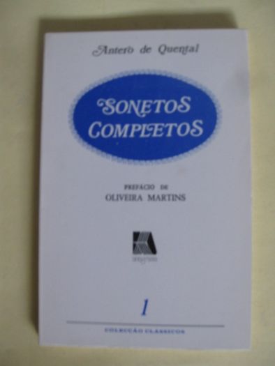 Sonetos Completos de Antero de Quental