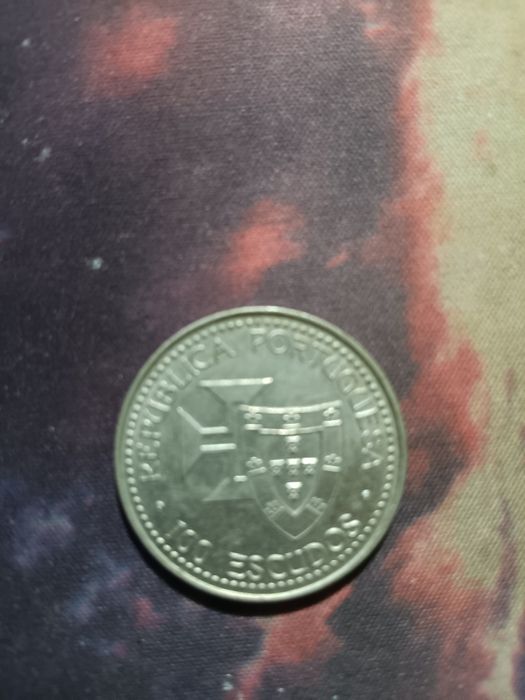 Moeda 100$00 portugal 1989