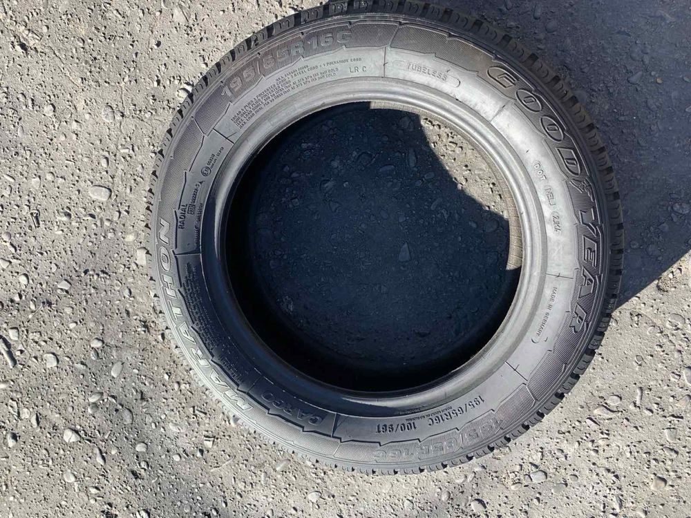 Шини 195/65 R16C Goodyear літо 2021 рік 8 мм