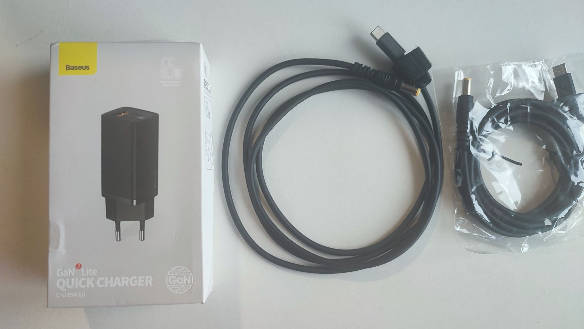 Кабель Type-C PD 65W DC 5.5/2.5 mm