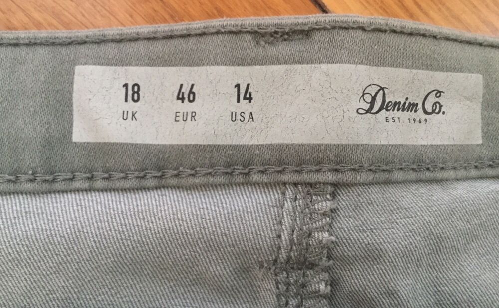 Джинсы унисекс модные Denim размер M-L