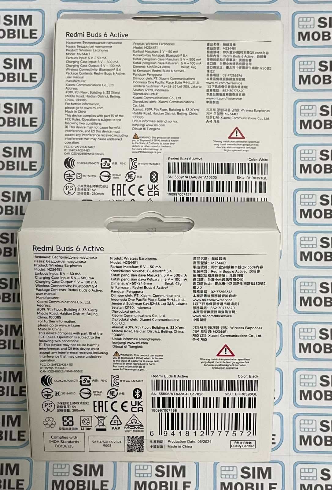 Бездротові навушники Xiaomi Redmi Buds 6 Active