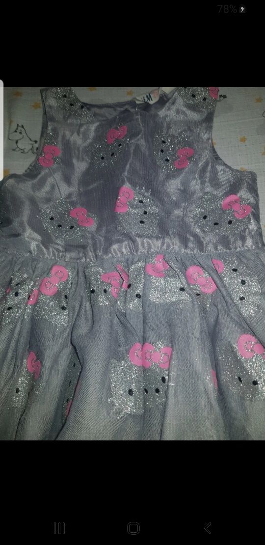 Sukienka H&M Hello Kitty rozmiar 104