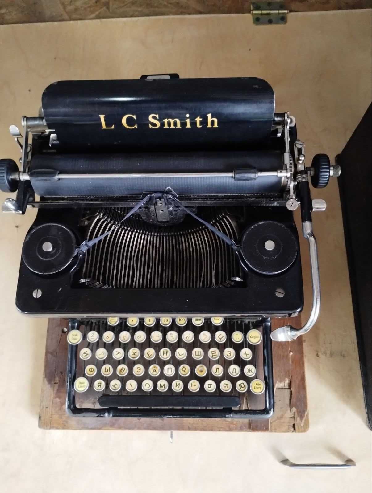 Продам друкарська машинка 1922 L.C. Smith