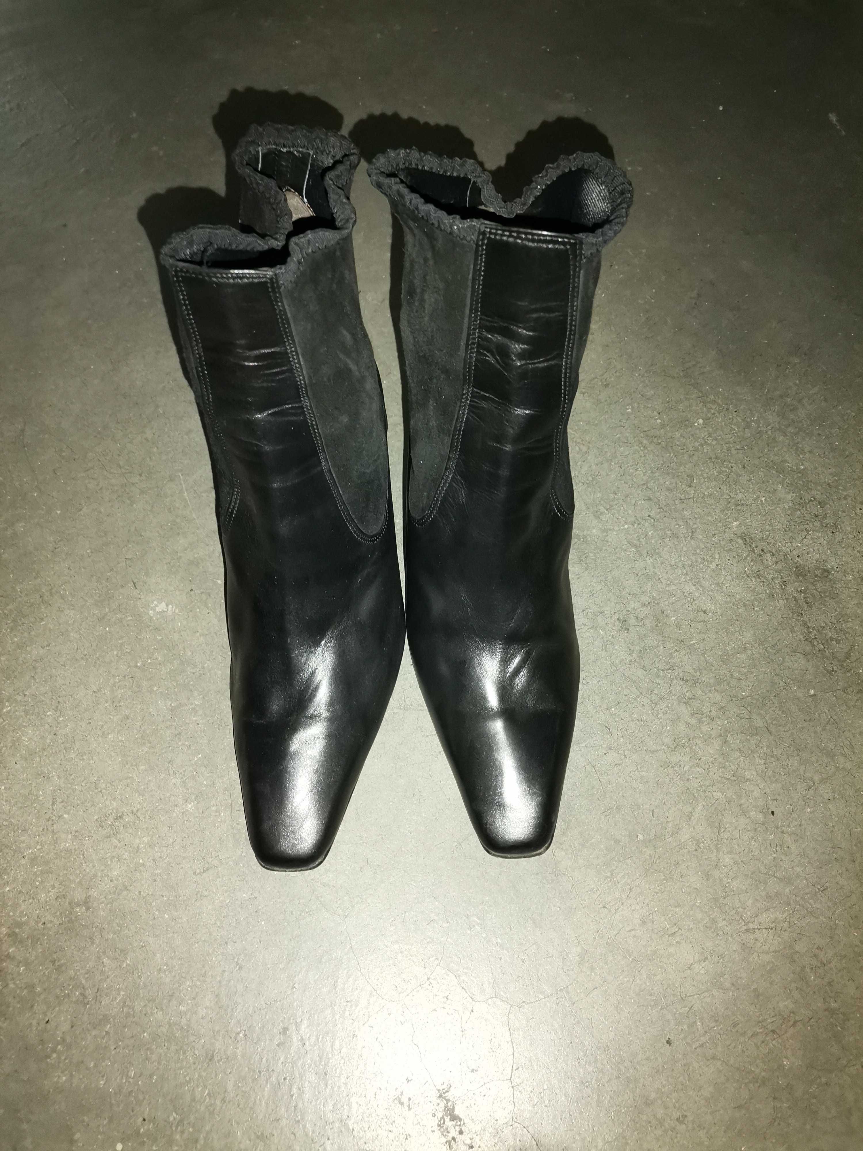 Botins cano curto
