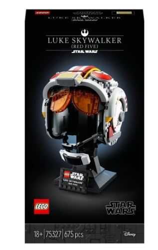 Lego 75304 e 75327 - Capacete de Luke Skywalker e de Darth Vader