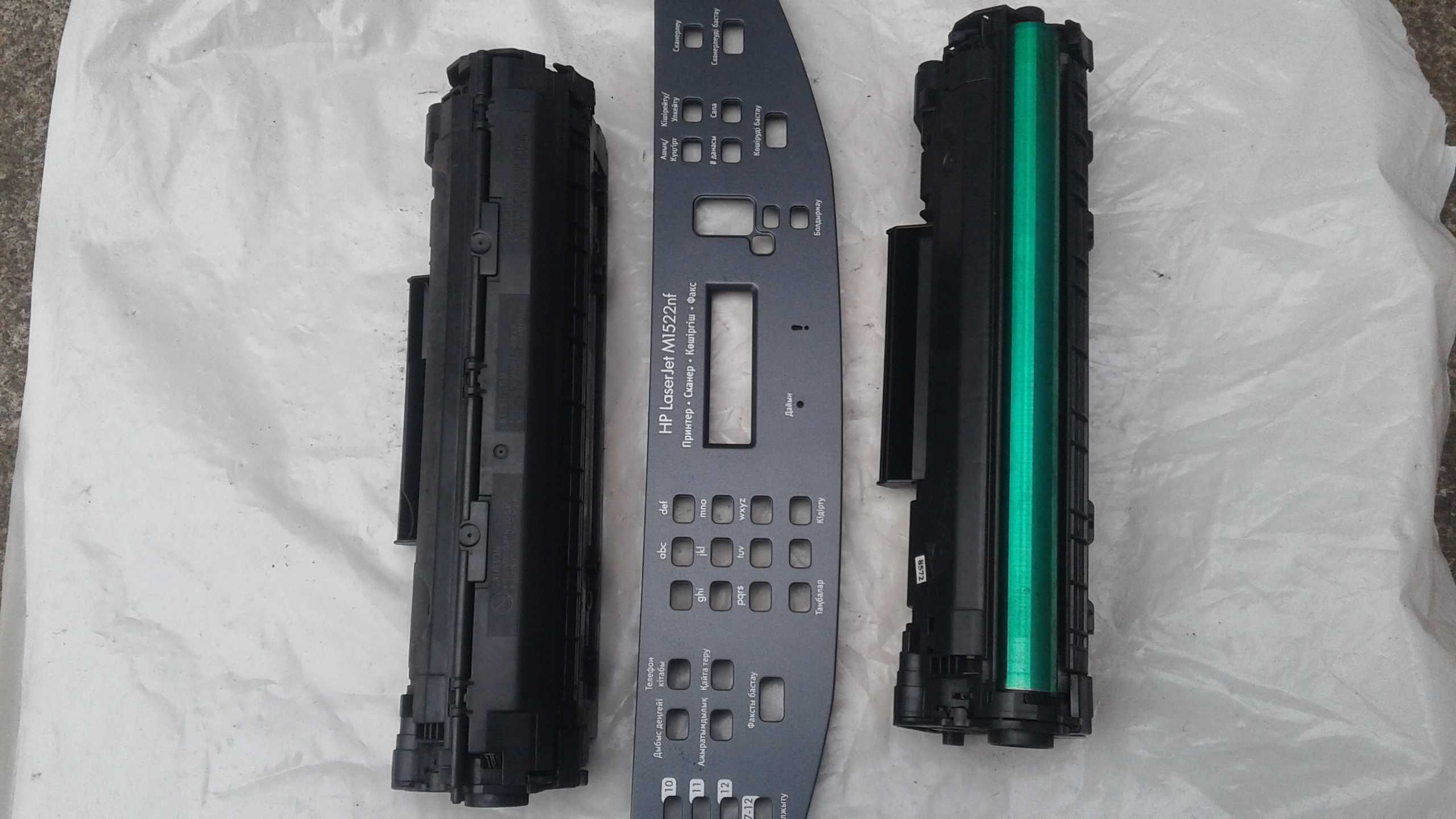 Картридж LaserJet HP 36A CB436A 2шт и Крышка Панели Управления Новая