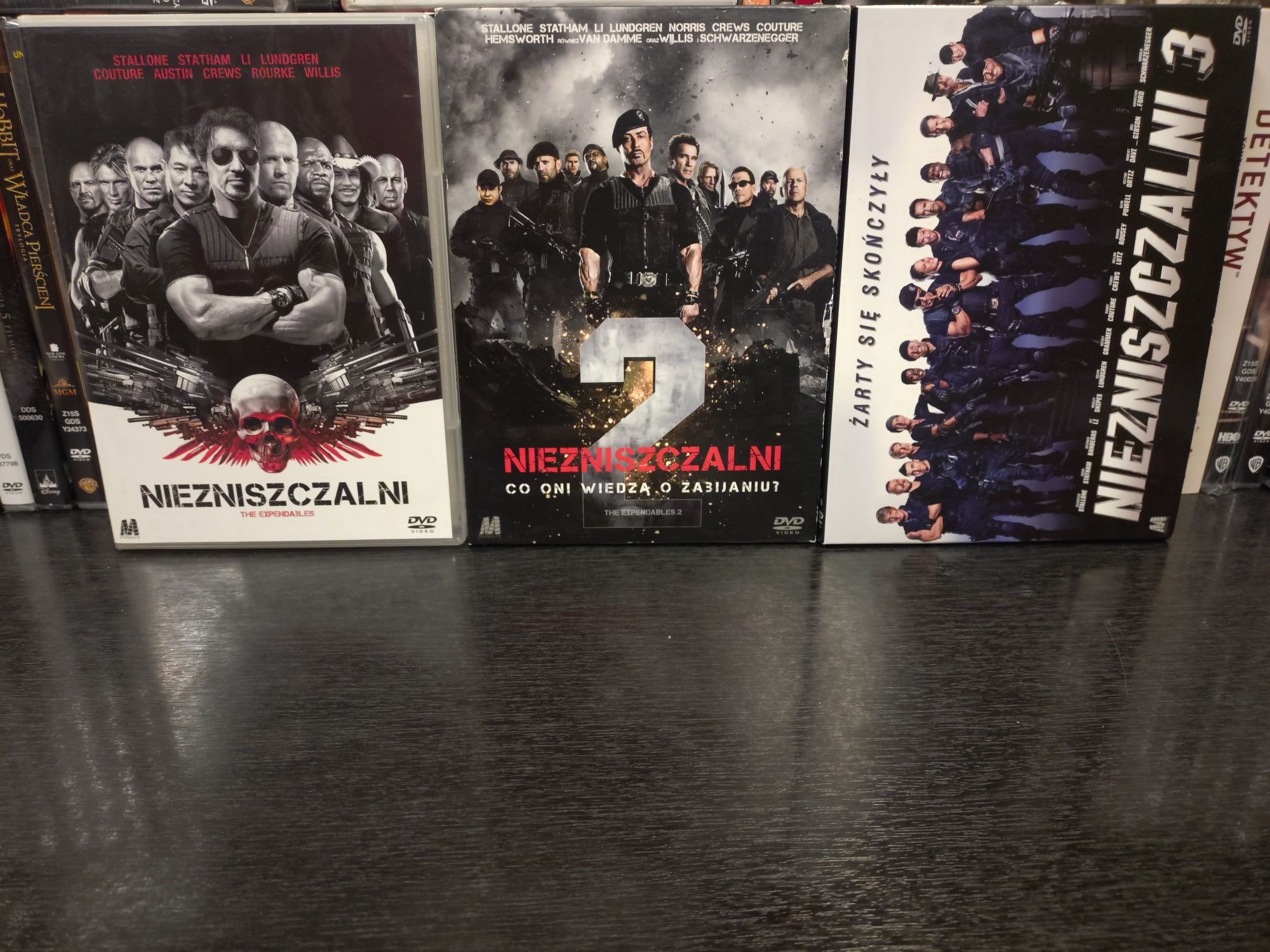 Niezniszczalni 1-3 kolekcja DVD