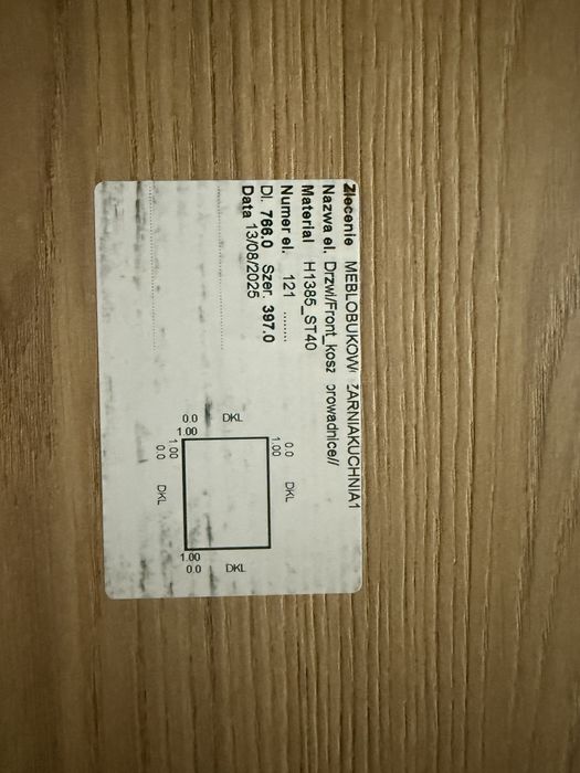 Lakier i nie tylko fronty nowe meblowe  likwidacja stolarni