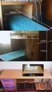 Mobília de quarto infantil completa