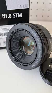 Lente Canon fixa 50mm  1.8 nova
