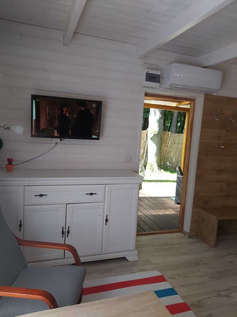 Ogrodzony duzy Domek letniskowy Makowo Mazury