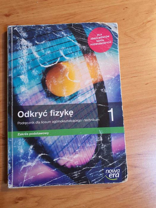 Podręcznik Odkryć fizykę 1 zakres podstawowy 2019