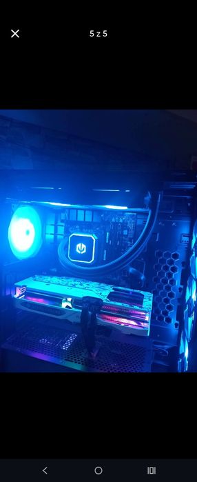 Komputer ryzen 7 7800x3d 32 GB ddr5 6000 MHz do pracy gier