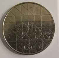 Moneta 2 1/2 guldena z 1984 roku