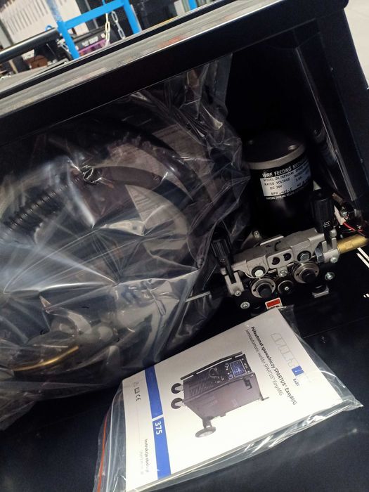 Migomat Spawarka MIG MAG Półautomat SPARTUS EASY MIG 375 Synergia 350A