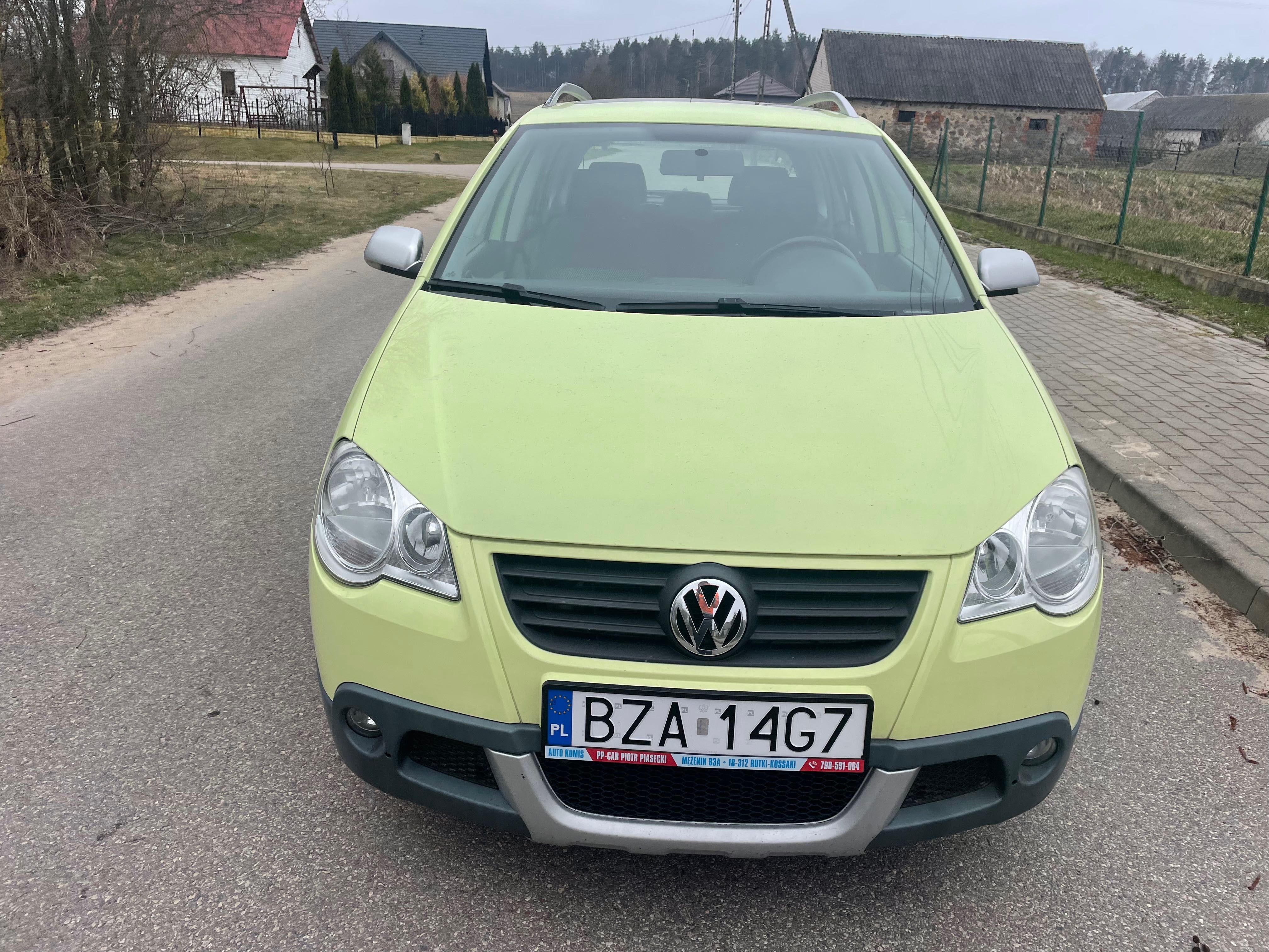 Volkswagen PoloCross 1.4Benzyna Klima Podgrzewane Fotele