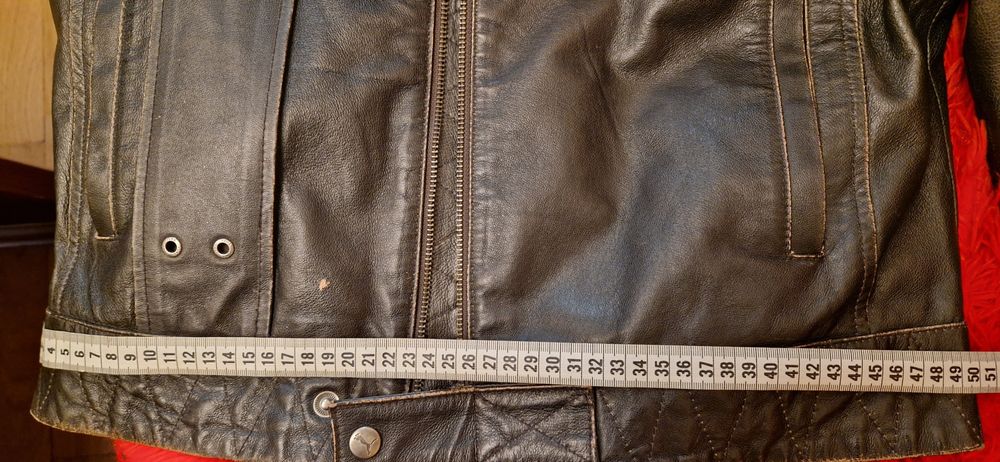 Куртка кожаная Puma