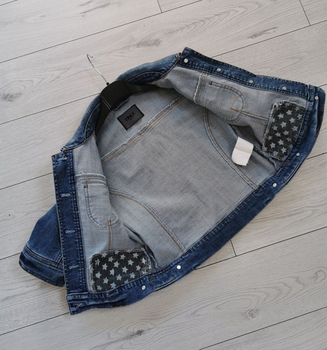 Kurtka kurteczka jeans damska rozmiar XS 34