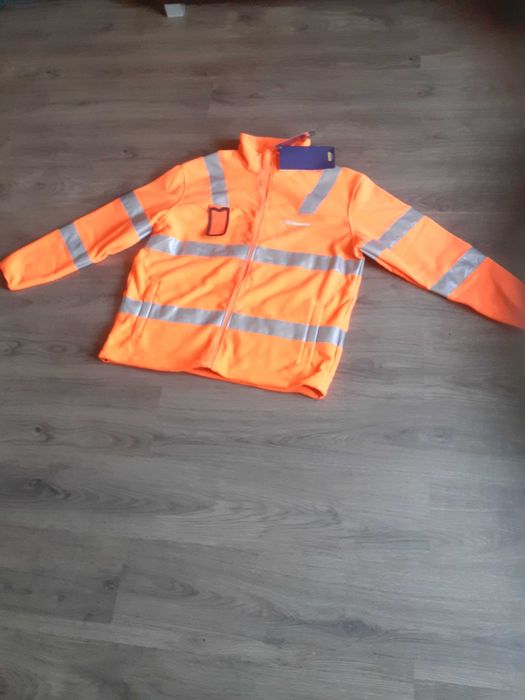 Polar rozpinany bluza odblaskowa