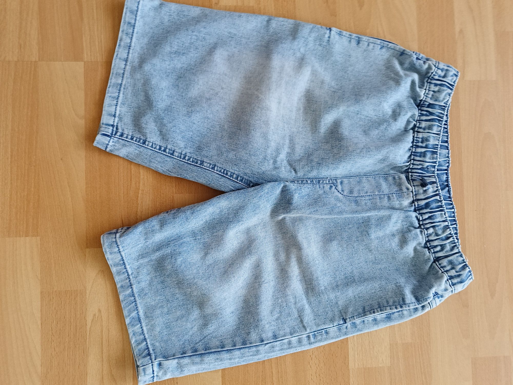 Spodenki jeans 164
