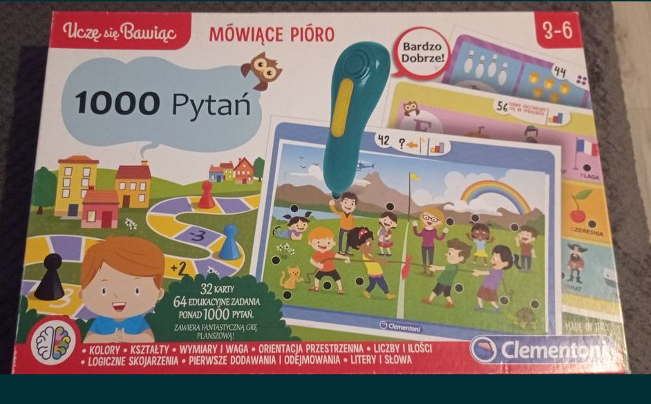 Mowiace pioro 1000 pytan clementoni