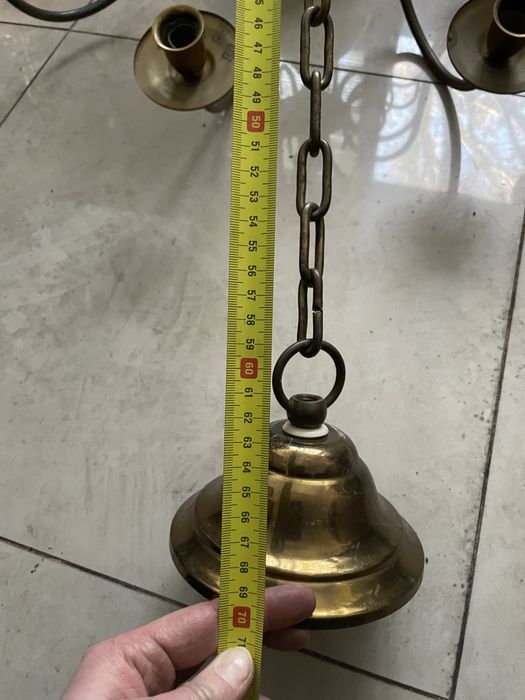 Świecznik wiszący, żyrandol na świeczki, wyjątkowy