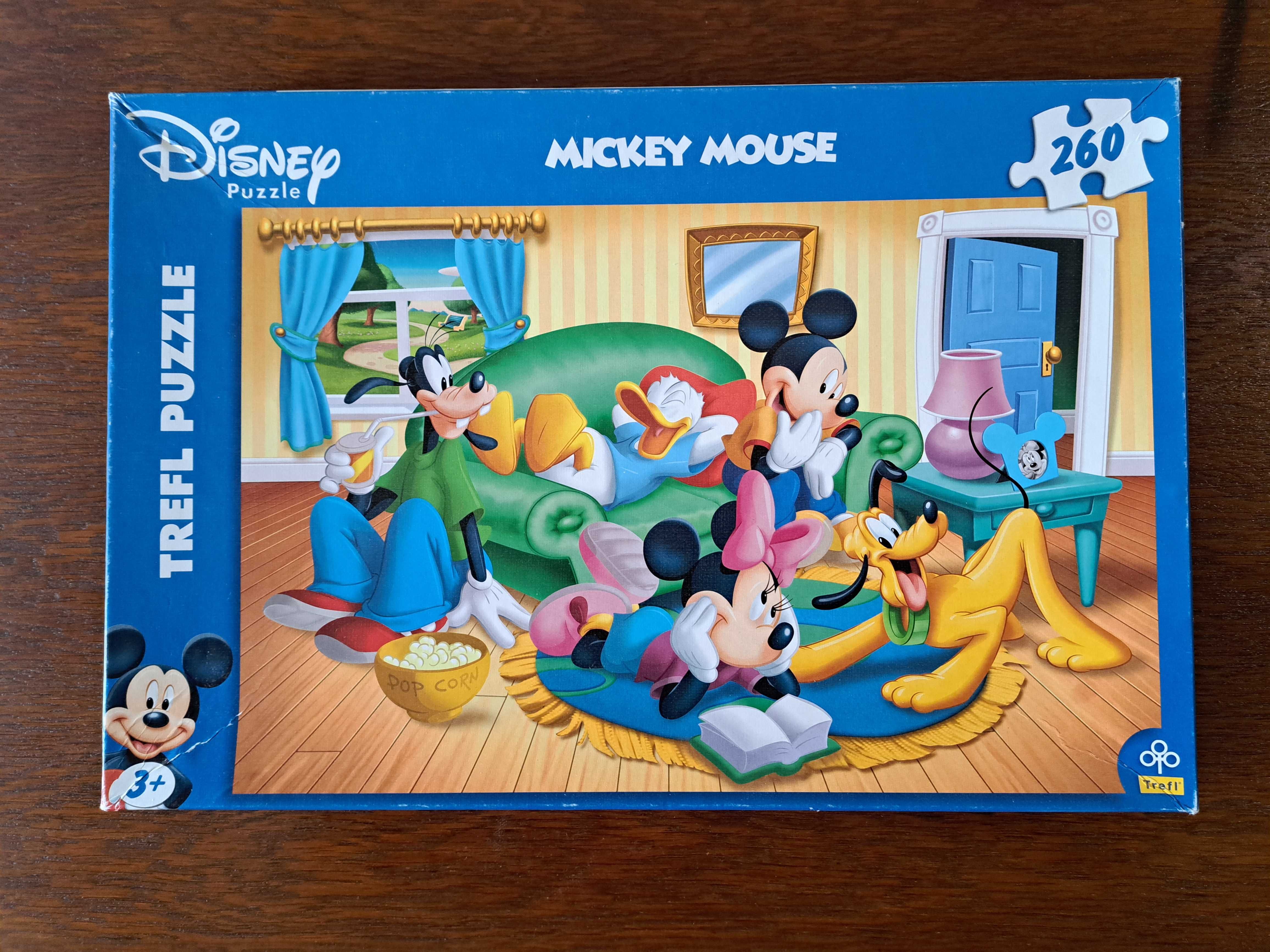 Trefl Puzzle DISNEY Myszka Miki (260 elementów, wiek 3+) +GRATIS