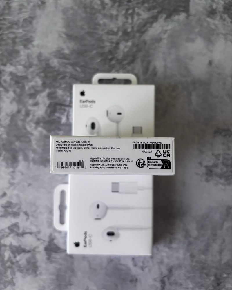 Оригінальні Навушники Провідні Apple EarPods Type-C ЕарПодс для Айфона