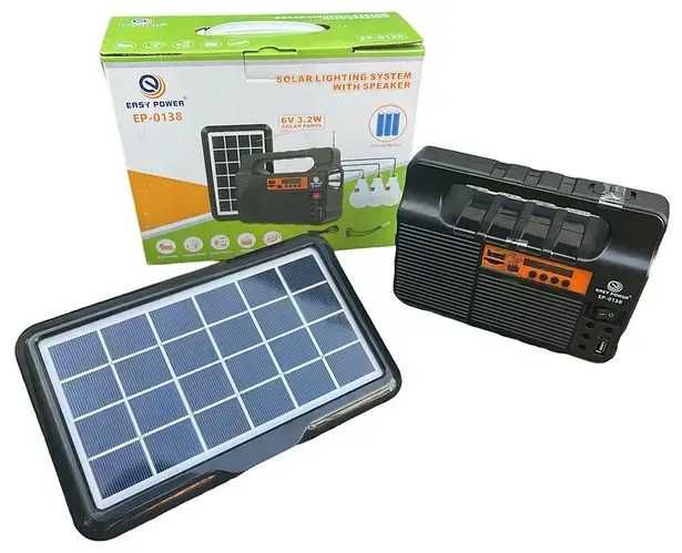 Зарядная станция EP0138 25000 мАч + Повер банк Солнечная панель Радио