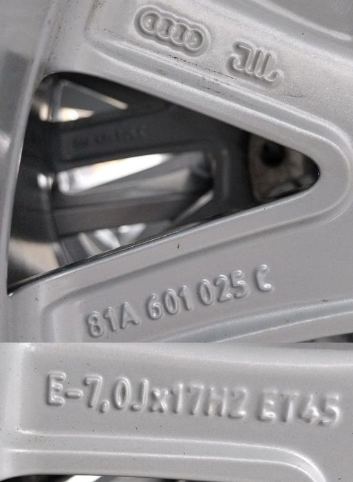 Felgi z oponami zimowymi Audi Q2 7x17 ET45 5X112