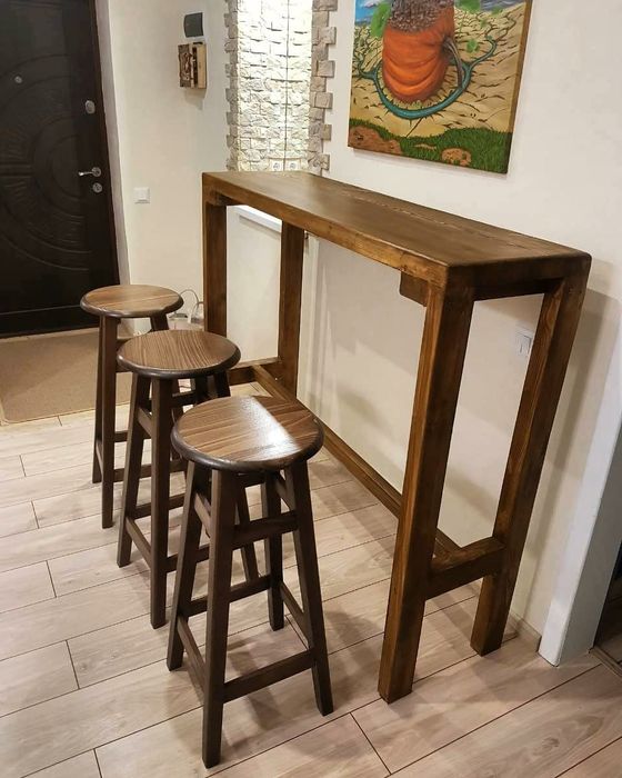 Барные Стулья з Бука.Барні табурети для кафе і бару