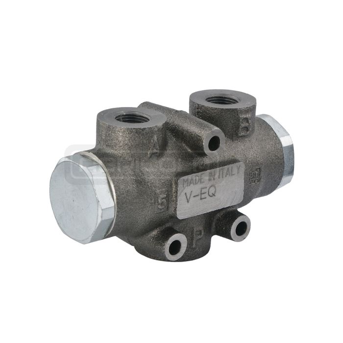 Zawór hydrauliczny dzielnik oleju 50:50 1/2 60-80l