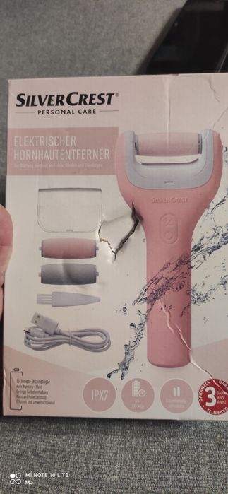 Urządzenie do stóp na naskórek