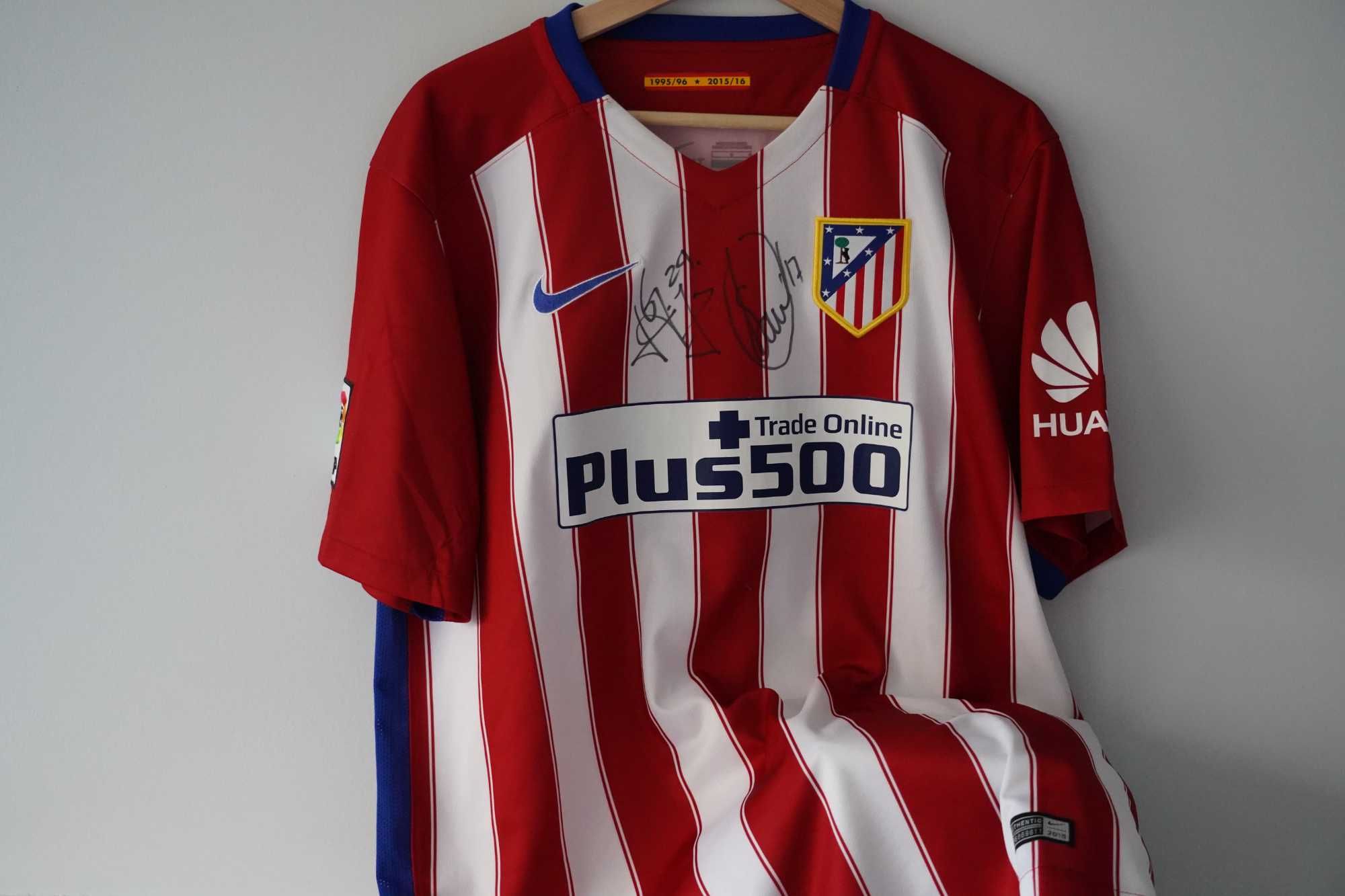 Camisola Oficial Atlético Madrid Autografada