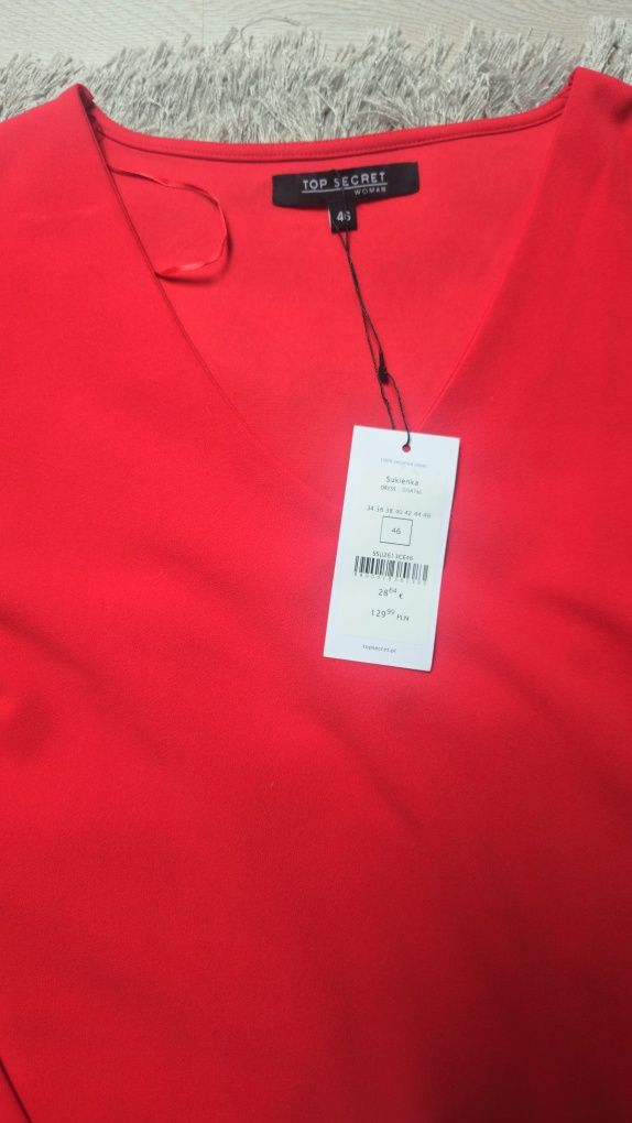 Sukienka plussize  Top Secret komunia chrzciny wesele xxxl