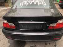 Bmw e46 coupe klapa tylna kompletna  black sapphire  ladna