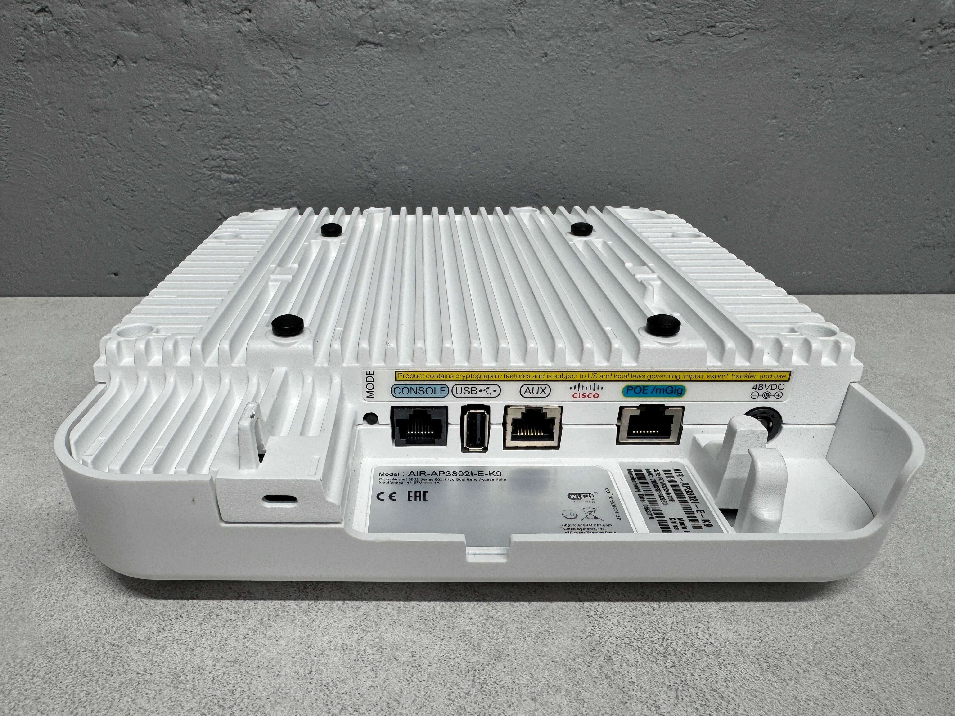 Wi-Fi точки доступа Cisco AIR-AP3802I-E-K9 количество/гарантия/безнал